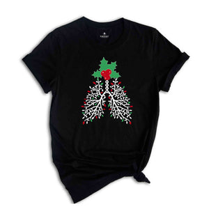 Christmas Respiratory Therapist Shirt, Christmas Shirt, Respiratory Therapist Gifts, Lung Crew Therapy, Therapist Assistant