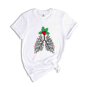 Christmas Respiratory Therapist Shirt, Christmas Shirt, Respiratory Therapist Gifts, Lung Crew Therapy, Therapist Assistant