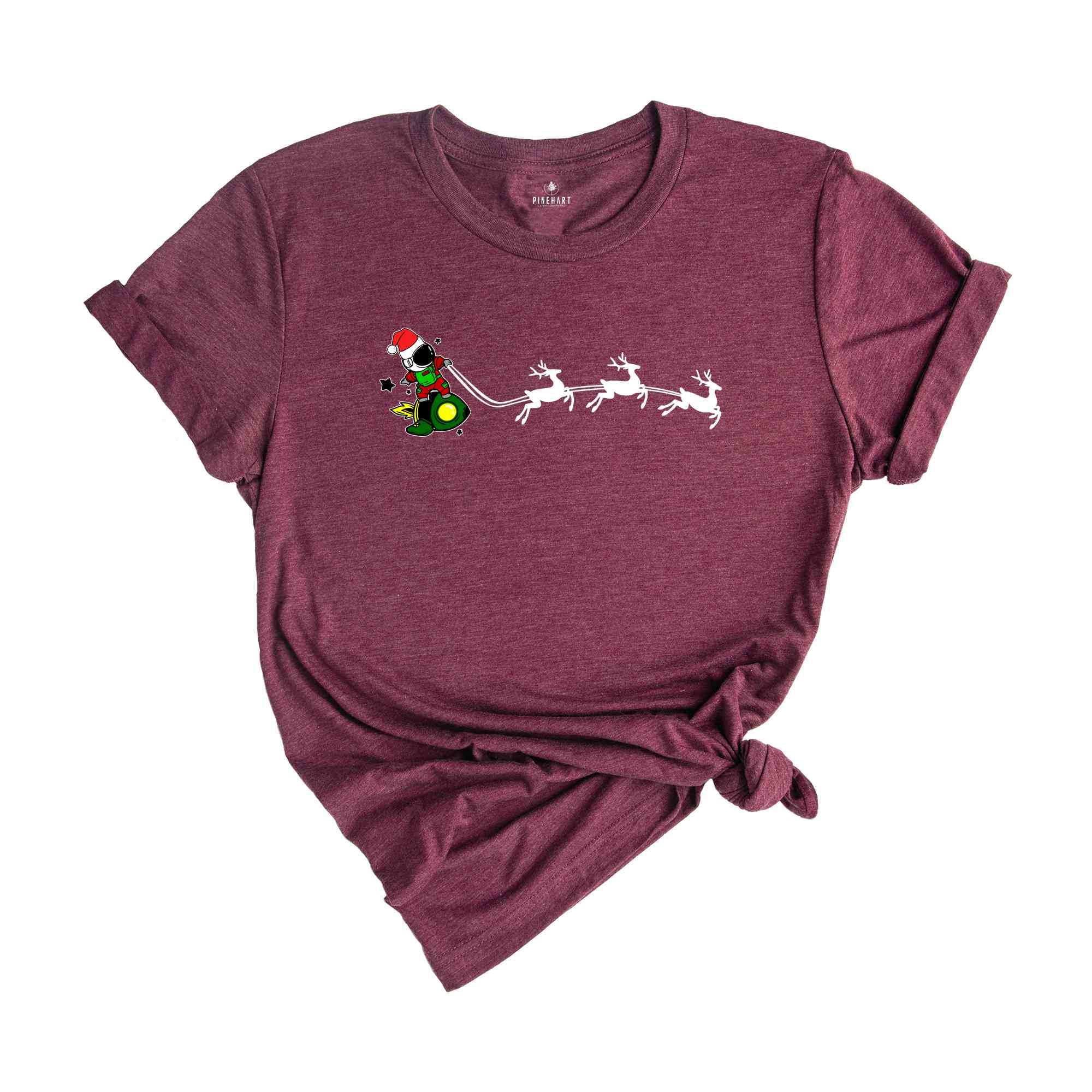 Christmas Santa Astronaut Shirt, Funny Planets Christmas T-Shirt, Astronaut Shirt, Christmas Gift, Funny Astronaut Gift