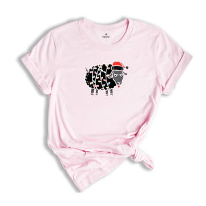 Christmas Sheep Lights Shirt, Christmas Sheep Shirt, Cute Christmas Gift, Sheep Christmas Gift, Christmas Costume