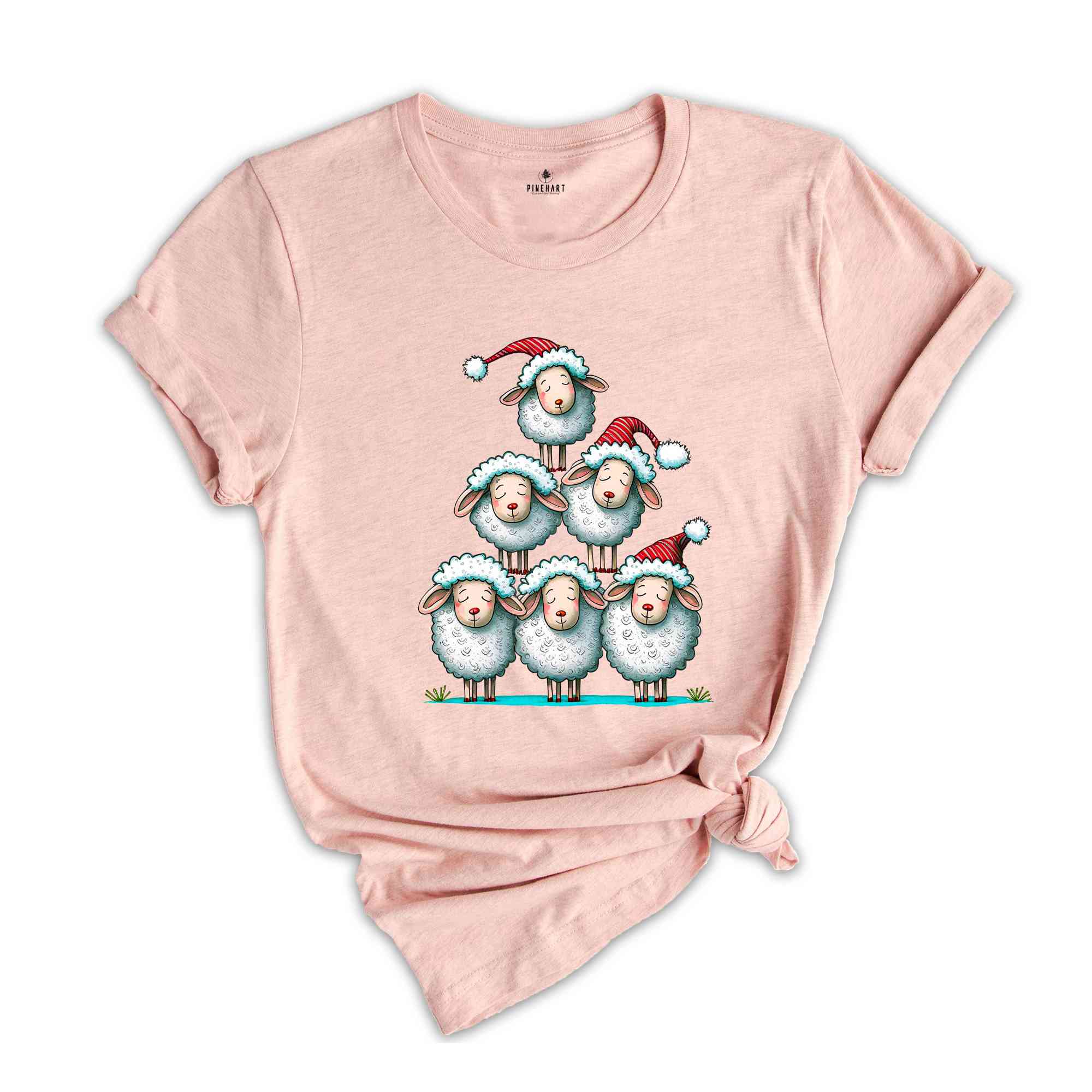 Christmas Sheep Tree Shirt, Christmas Sheep Shirt, Cute Christmas Gift, Sheep Christmas Gift, Christmas Costume