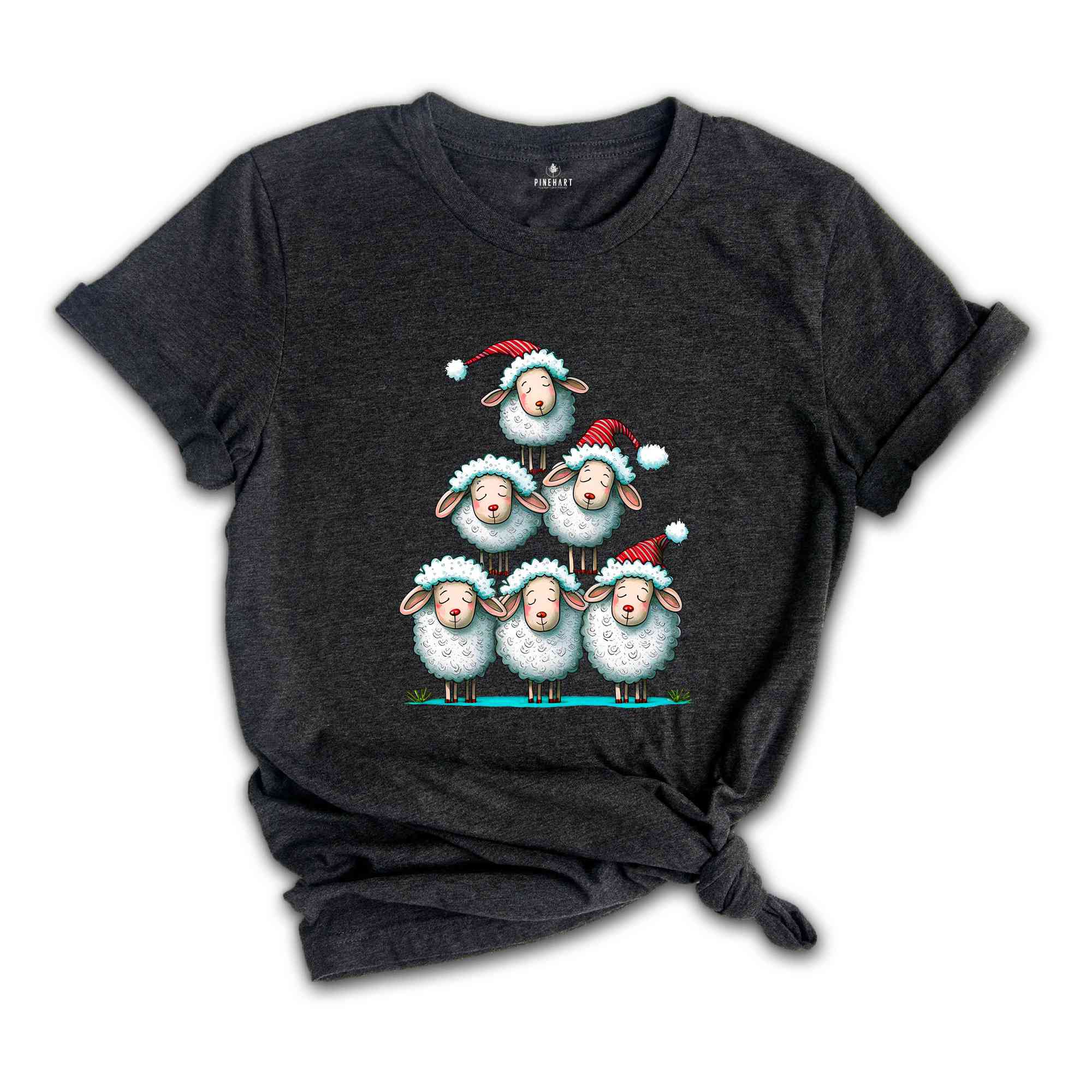 Christmas Sheep Tree Shirt, Christmas Sheep Shirt, Cute Christmas Gift, Sheep Christmas Gift, Christmas Costume