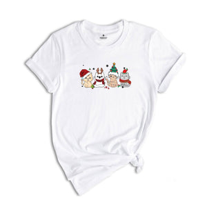 Christmas Shirt, Cute Cat Christmas Shirt, Cat Lover Shirt, Gift For Christmas, Animal Lover Tee, Christmas Night with Fur Friend