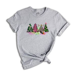 Christmas Skeleton Tree T-Shirt, Christmas Shirt, Christmas Gift, Christmas Skull Tee, Christmas Reunion Tee, Xmas Party Costume