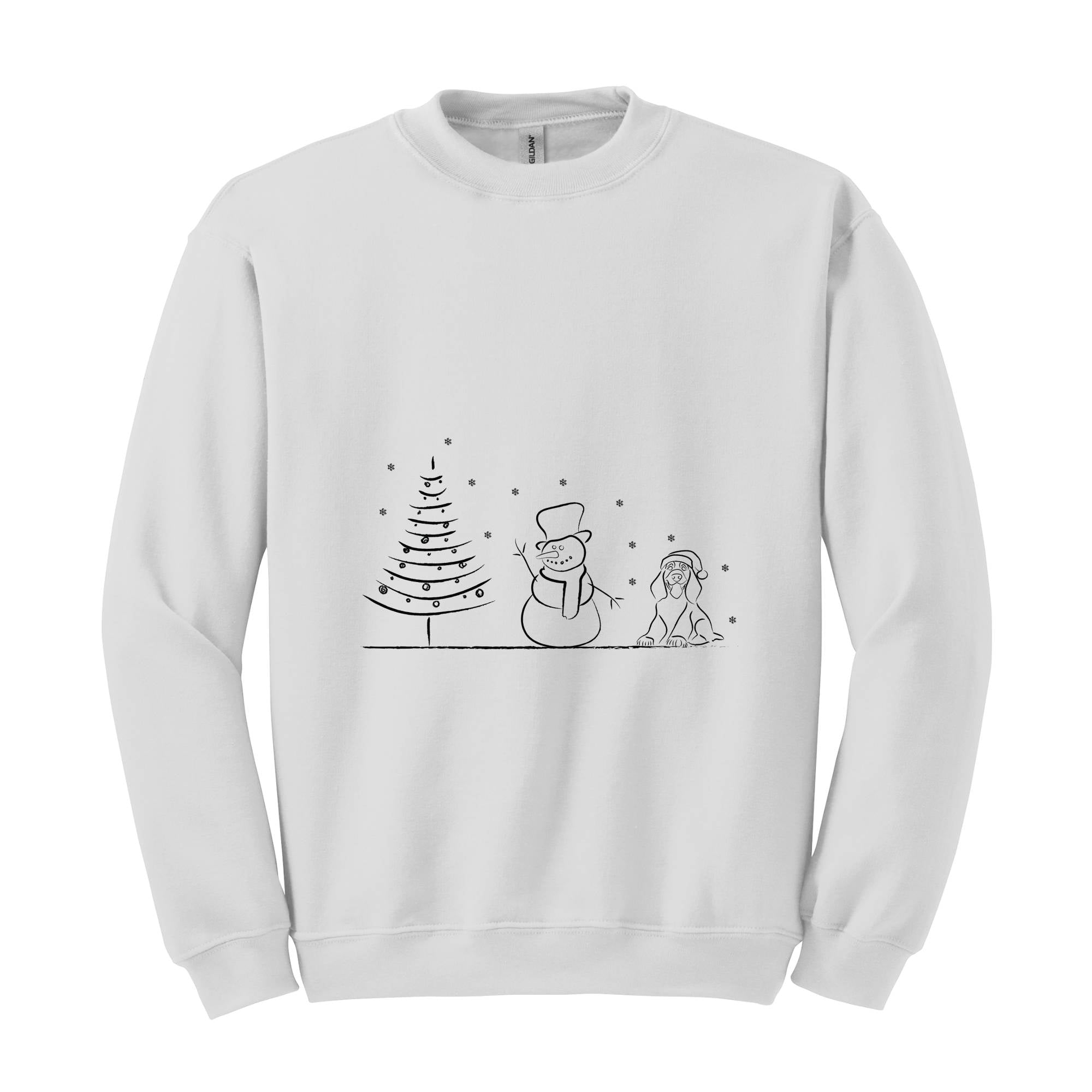 Christmas Snowman Shirt, Christmas Tree Shirt, Holiday Gift Shirt, Christmas Dog Shirt, Christmas Shirts for Women, Christmas Gifts