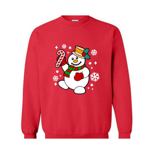 Christmas Snowman Sweatshirt, Snowman Family Christmas Hoodie, Christmas Party Gift, Xmas Pajamas, Christmas Outfit