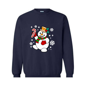 Christmas Snowman Sweatshirt, Snowman Family Christmas Hoodie, Christmas Party Gift, Xmas Pajamas, Christmas Outfit