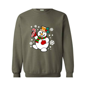 Christmas Snowman Sweatshirt, Snowman Family Christmas Hoodie, Christmas Party Gift, Xmas Pajamas, Christmas Outfit