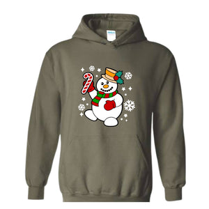 Christmas Snowman Sweatshirt, Snowman Family Christmas Hoodie, Christmas Party Gift, Xmas Pajamas, Christmas Outfit
