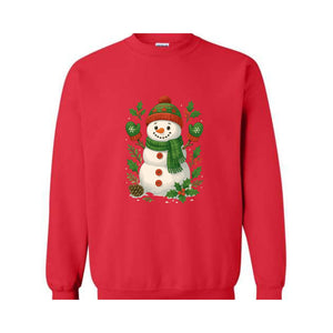 Christmas Snowman Sweatshirt, Christmas Sweatshirt, Snowman Hoodie, Cute Snowman Hoodie, Christmas Hoodie, Christmas Hoodie, Mama Hoodie