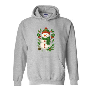 Christmas Snowman Sweatshirt, Christmas Sweatshirt, Snowman Hoodie, Cute Snowman Hoodie, Christmas Hoodie, Christmas Hoodie, Mama Hoodie