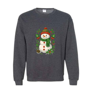 Christmas Snowman Sweatshirt, Christmas Sweatshirt, Snowman Hoodie, Cute Snowman Hoodie, Christmas Hoodie, Christmas Hoodie, Mama Hoodie