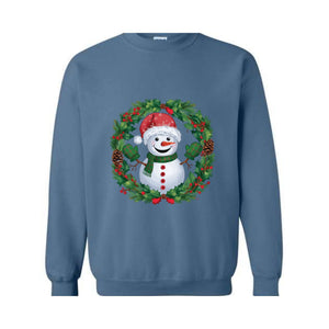 Christmas Snowman Sweatshirt, Christmas Sweatshirt, Snowman Shirt, Snowman T-Shirt, Christmas Sweater, Christmas Shirts for Women