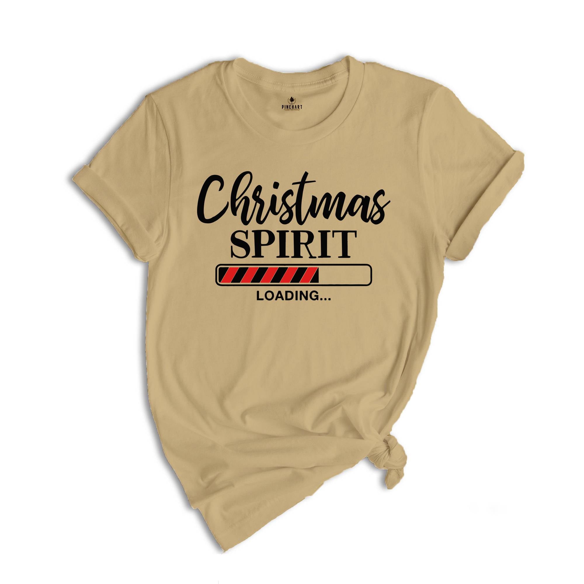 Christmas Spirit Loading Shirt, Christmas Sweatshirt, Christmas Party Tee, Christmas Family Tee, Christmas Reunion, Xmas Spirit