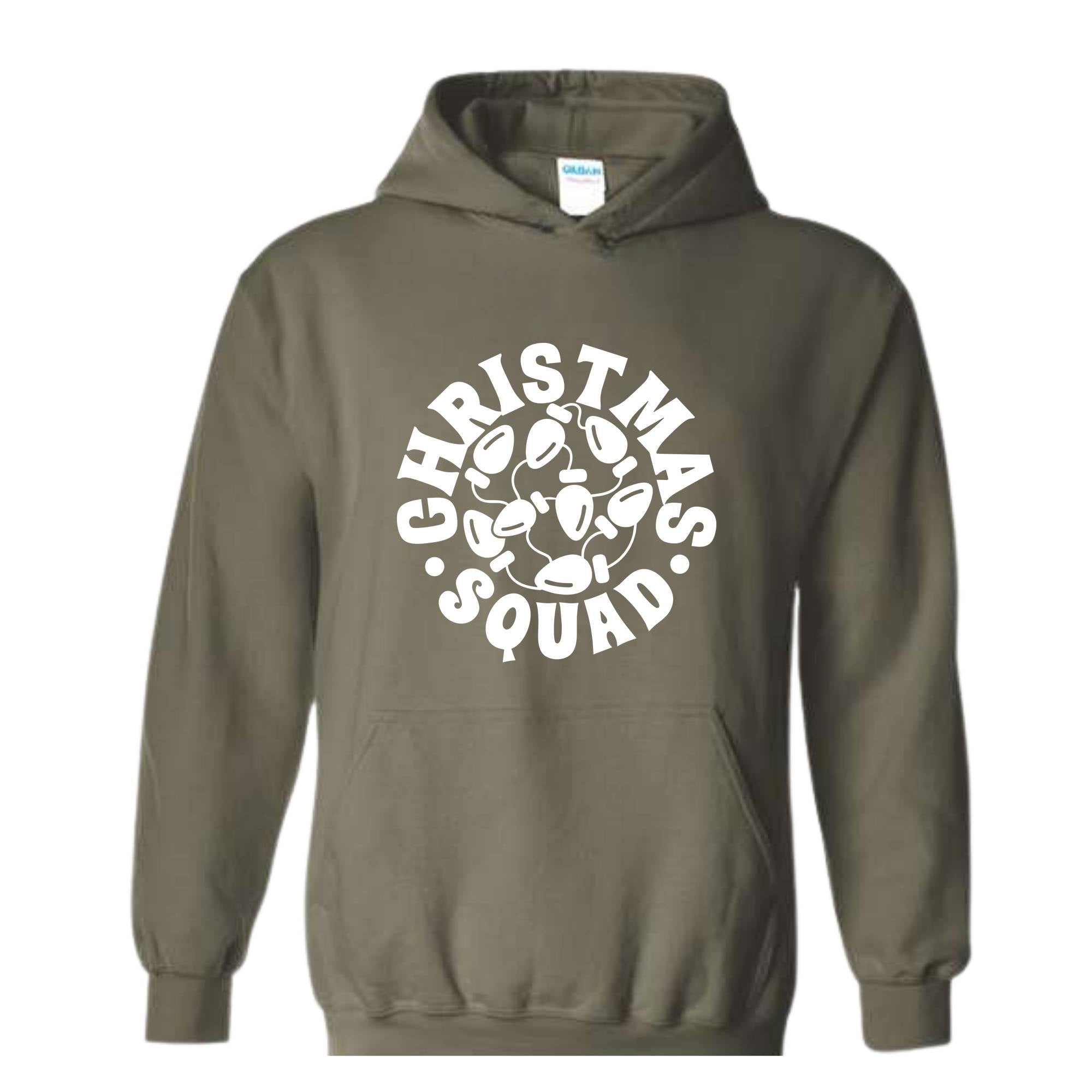 Christmas Squad Sweatshirt, Family Christmas Crew Sweatshirt, Christmas Tree Hoodie, Christmas Gifts for Friend, Christmas Outfit