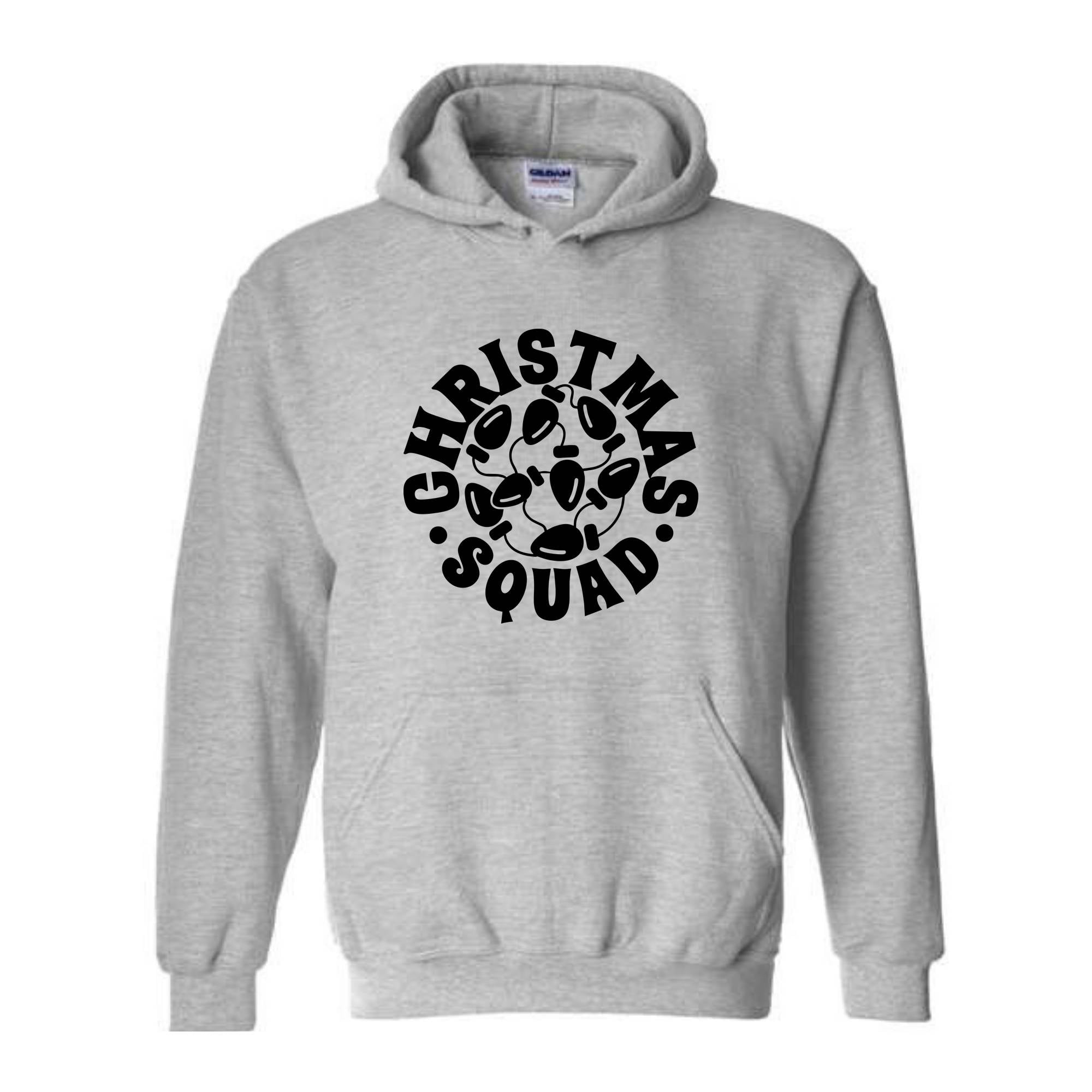 Christmas Squad Sweatshirt, Family Christmas Crew Sweatshirt, Christmas Tree Hoodie, Christmas Gifts for Friend, Christmas Outfit