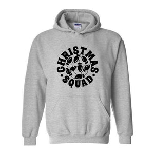 Christmas Squad Sweatshirt, Family Christmas Crew Sweatshirt, Christmas Tree Hoodie, Christmas Gifts for Friend, Christmas Outfit