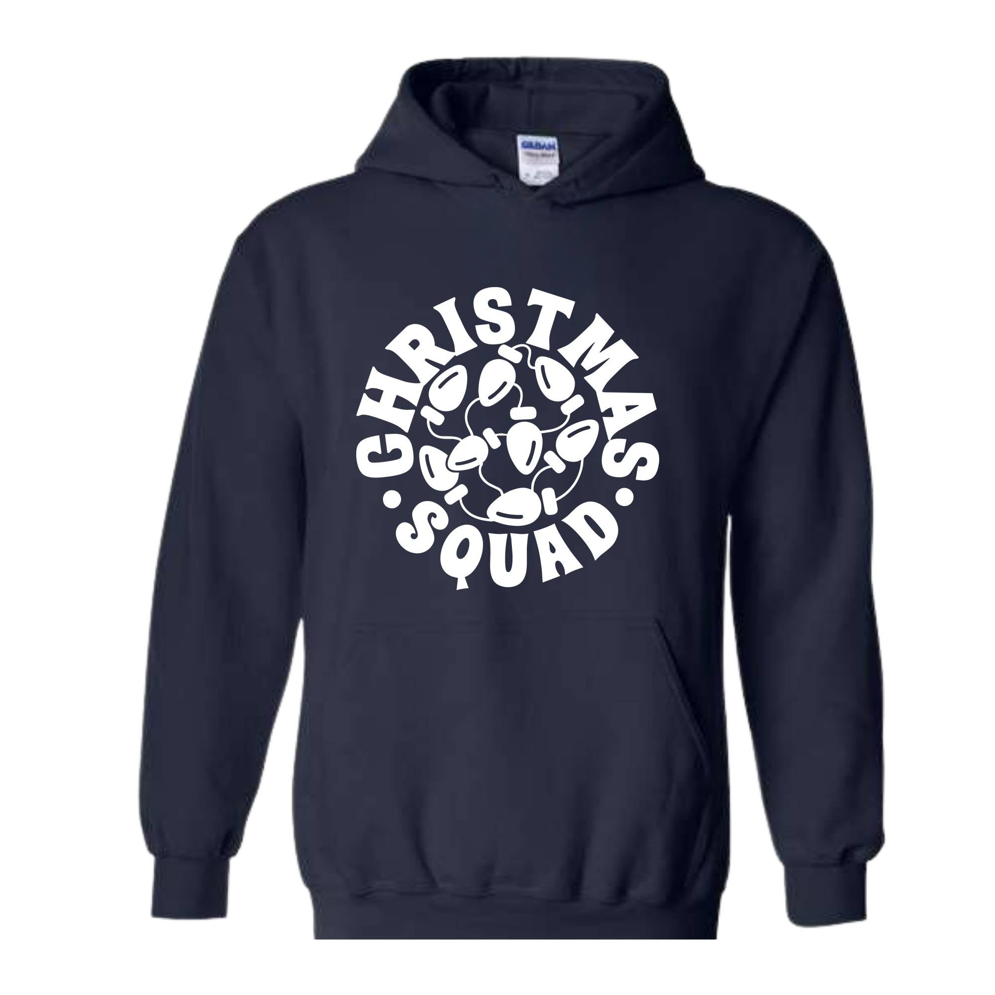 Christmas Squad Sweatshirt, Family Christmas Crew Sweatshirt, Christmas Tree Hoodie, Christmas Gifts for Friend, Christmas Outfit