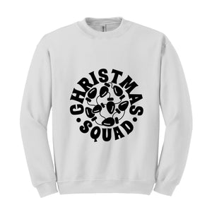 Christmas Squad Sweatshirt, Family Christmas Crew Sweatshirt, Christmas Tree Hoodie, Christmas Gifts for Friend, Christmas Outfit