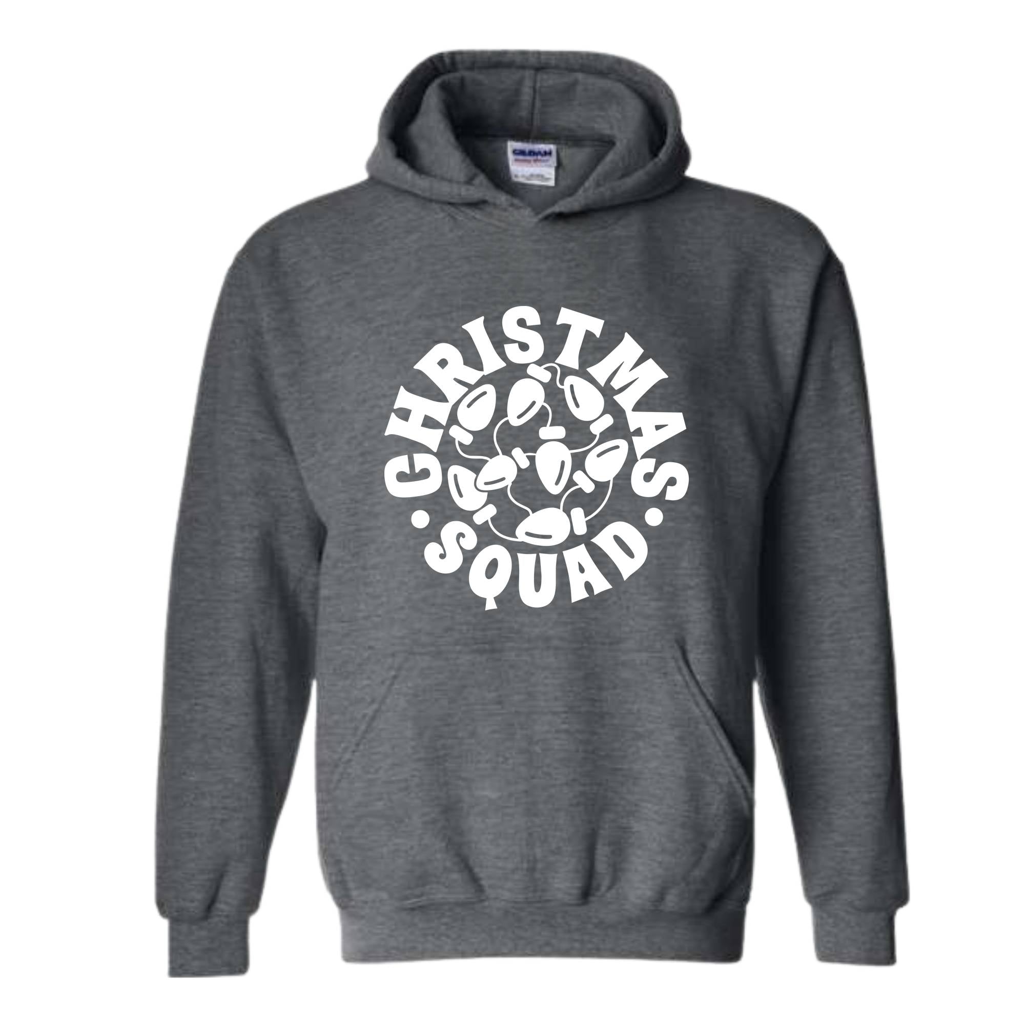 Christmas Squad Sweatshirt, Family Christmas Crew Sweatshirt, Christmas Tree Hoodie, Christmas Gifts for Friend, Christmas Outfit