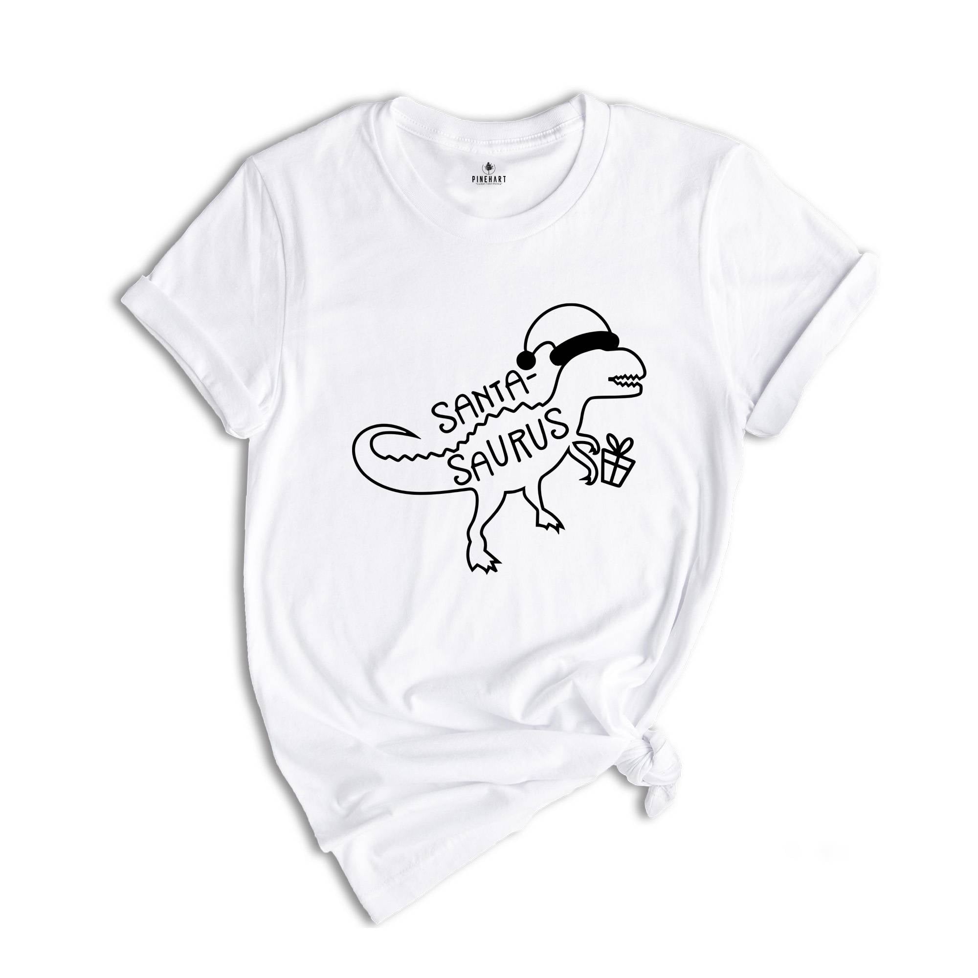 Christmas T-Rex Shirt,Santa Shirt,Santa Dinosaur Shirt,Kids Dino Shirt,Christmas Shirt,Christmas Gift,Boy Christmas Shirt,Funny Christmas