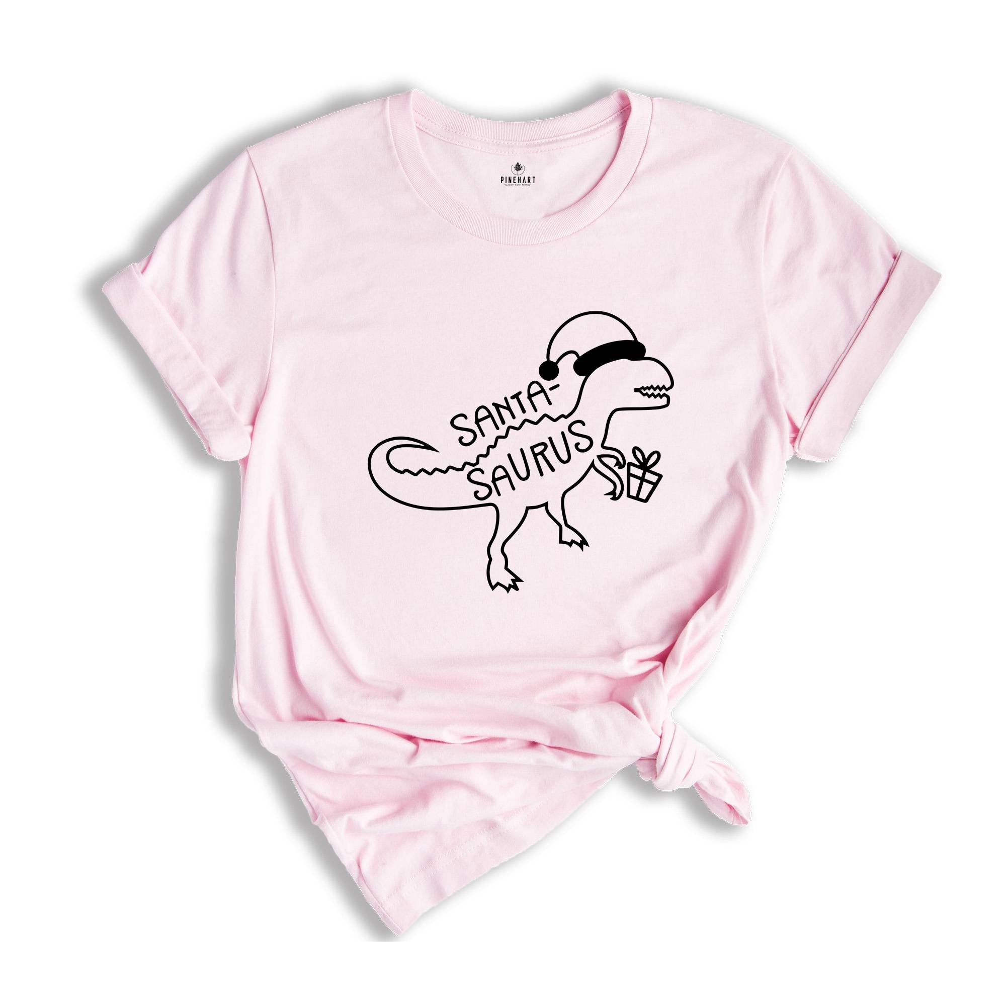 Christmas T-Rex Shirt,Santa Shirt,Santa Dinosaur Shirt,Kids Dino Shirt,Christmas Shirt,Christmas Gift,Boy Christmas Shirt,Funny Christmas