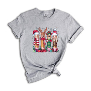 Christmas Teacher Shirt, Teacher Pencil Shirt, School Christmas Tee, Santa Teacher Shirt, Merry Christmas Tee, Woman Xmas Tee