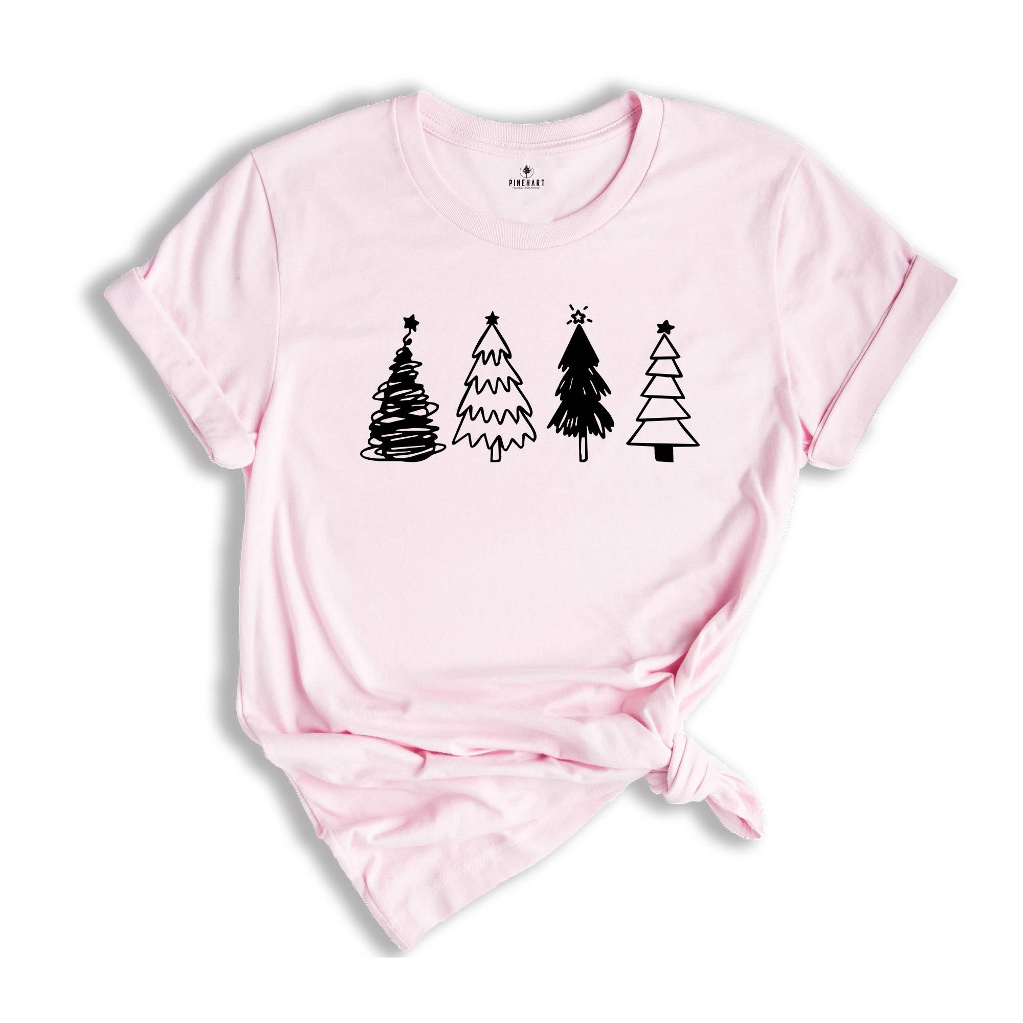 Christmas Tees, Merry Christmas Shirt, Christmas Tree Shirt, Christmas Party Shirts, Women's Christmas Tees, Holiday Tees, Winter Tees