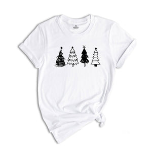 Christmas Tees, Merry Christmas Shirt, Christmas Tree Shirt, Christmas Party Shirts, Women's Christmas Tees, Holiday Tees, Winter Tees