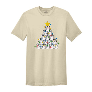Christmas Toilet Paper Tree Shirt, Funny Christmas Shirt, Christmas Costume, Christmas Tree Shirt, Happy New Year Shirt