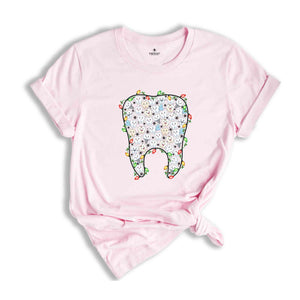 Christmas Tooth Dentist Shirt, Santa Claus Dental Gift, Tooth Fairy Gift, Funny Tooth T-Shirt, Dental Assistant Gift