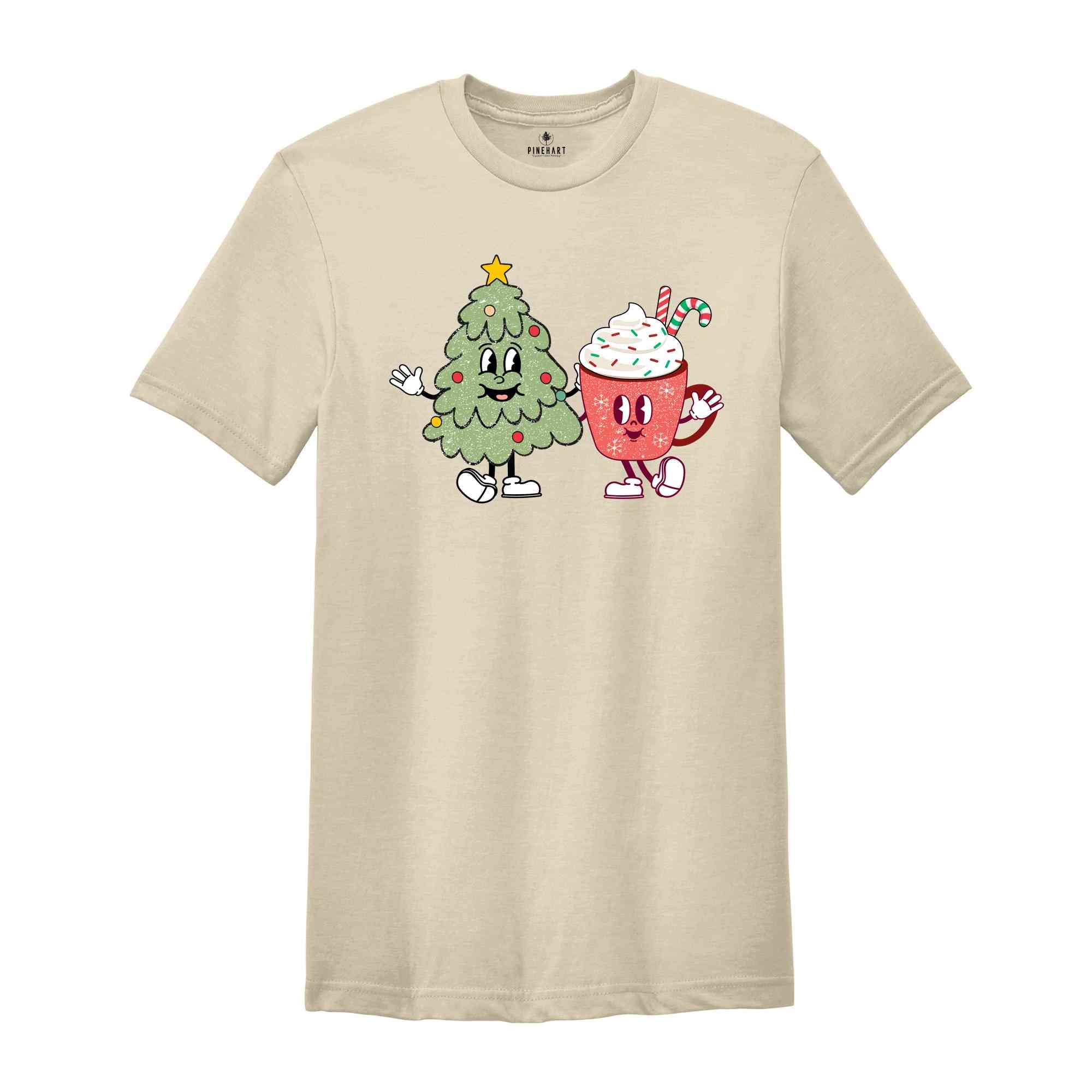 Christmas Tree Coffee Shirt, Cute Christmas Shirt, Christmas Sweatshirt, Xmas Party Shirt, Adorable Christmas Shirt, Christmas Gift