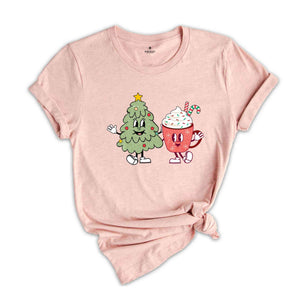 Christmas Tree Coffee Shirt, Cute Christmas Shirt, Christmas Sweatshirt, Xmas Party Shirt, Adorable Christmas Shirt, Christmas Gift