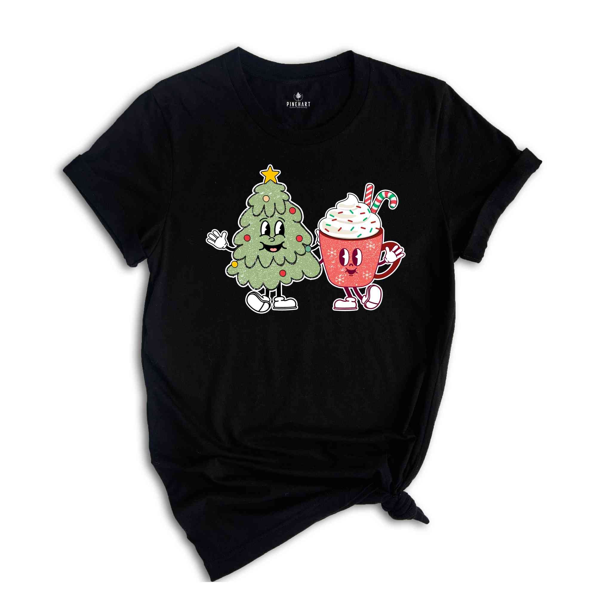 Christmas Tree Coffee Shirt, Cute Christmas Shirt, Christmas Sweatshirt, Xmas Party Shirt, Adorable Christmas Shirt, Christmas Gift