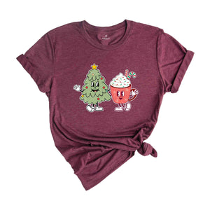 Christmas Tree Coffee Shirt, Cute Christmas Shirt, Christmas Sweatshirt, Xmas Party Shirt, Adorable Christmas Shirt, Christmas Gift