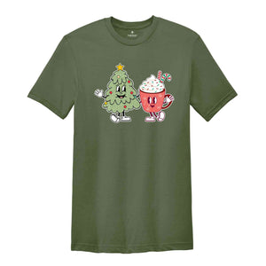 Christmas Tree Coffee Shirt, Cute Christmas Shirt, Christmas Sweatshirt, Xmas Party Shirt, Adorable Christmas Shirt, Christmas Gift