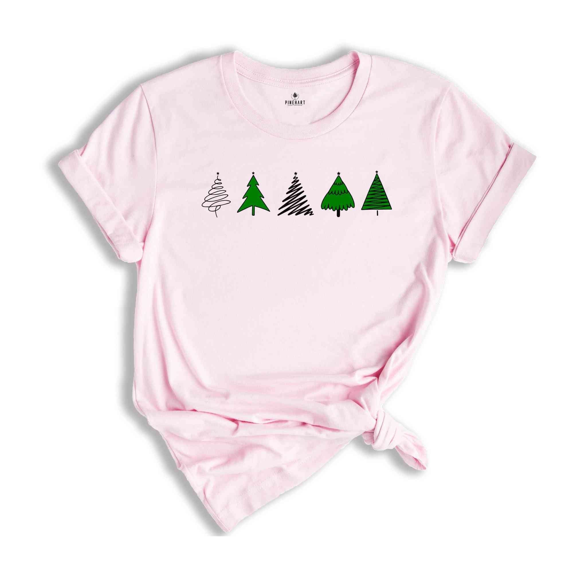 Christmas Tree Shirt, Christmas Shirt, Christmas Gift, Pine Tree Shirt, Christmas Holiday Shirt, Christmas Family Tree