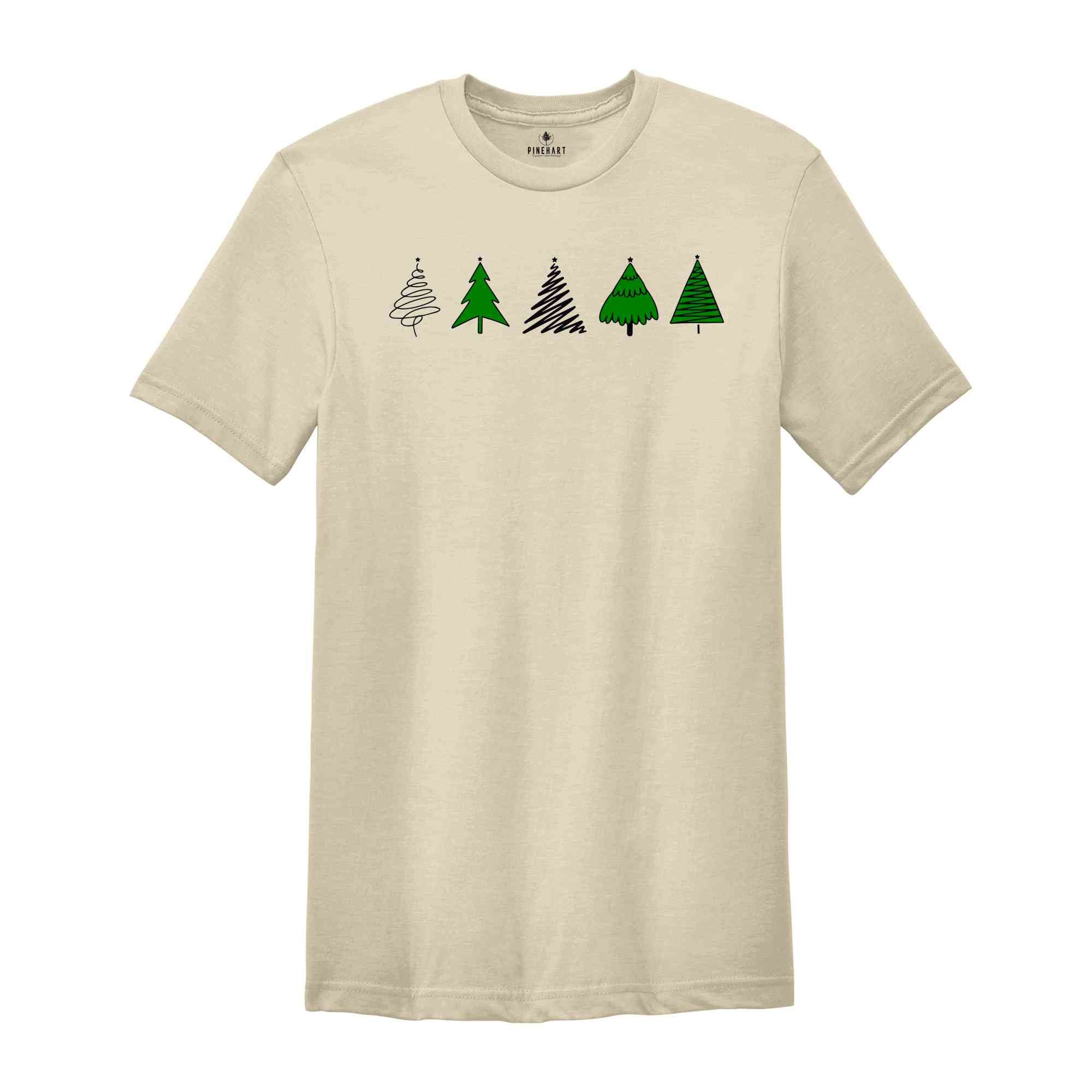 Christmas Tree Shirt, Christmas Shirt, Christmas Gift, Pine Tree Shirt, Christmas Holiday Shirt, Christmas Family Tree