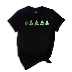 Christmas Tree Shirt, Christmas Shirt, Christmas Gift, Pine Tree Shirt, Christmas Holiday Shirt, Christmas Family Tree