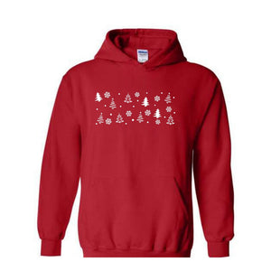 Christmas Tree Sweatshirt, Christmas Gift, Pine Tree Sweat, Christmas Holiday Hoodie, Christmas Family Matching Tree Costume