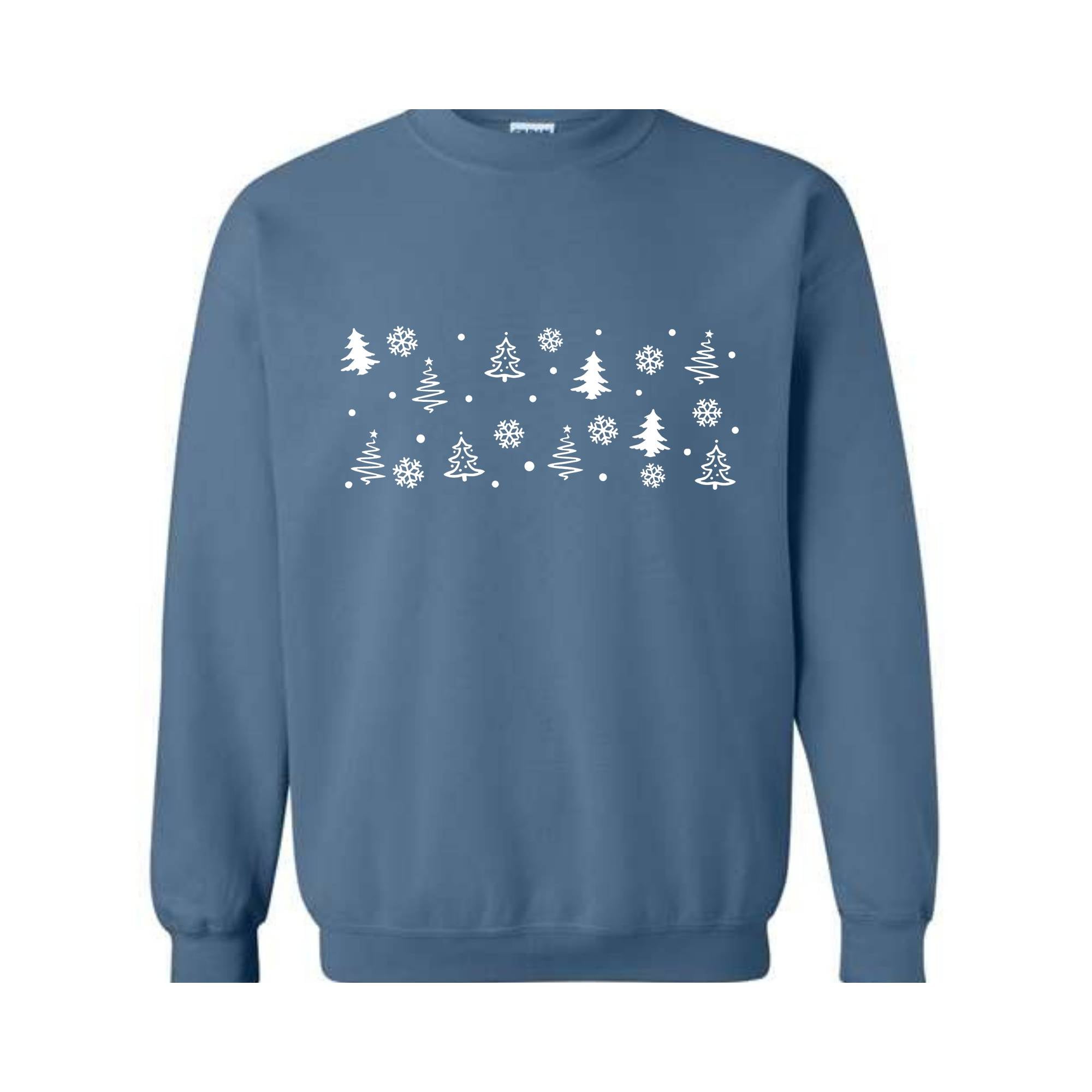 Christmas Tree Sweatshirt, Christmas Gift, Pine Tree Sweat, Christmas Holiday Hoodie, Christmas Family Matching Tree Costume