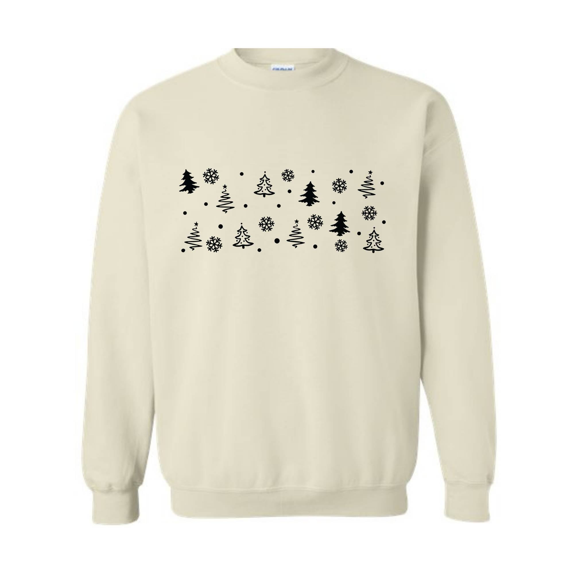 Christmas Tree Sweatshirt, Christmas Gift, Pine Tree Sweat, Christmas Holiday Hoodie, Christmas Family Matching Tree Costume
