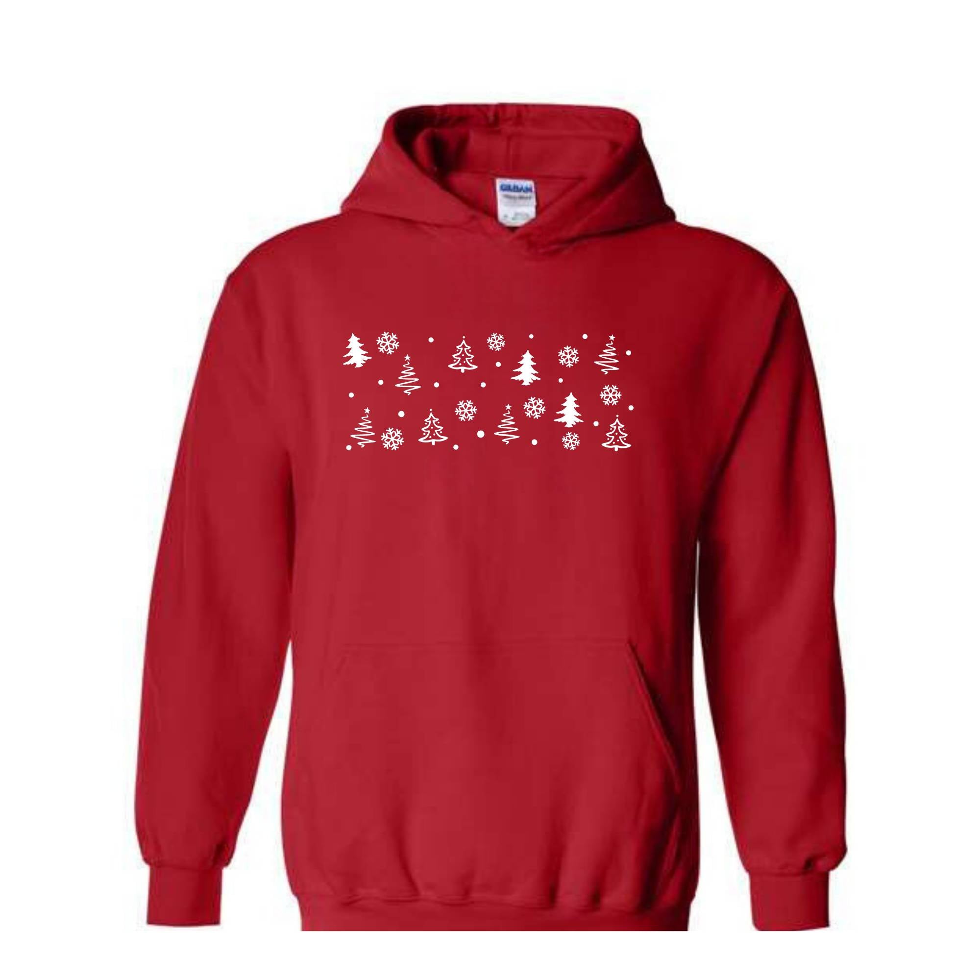 Christmas Tree Sweatshirt, Christmas Gift, Pine Tree Sweat, Christmas Holiday Hoodie, Christmas Family Matching Tree Costume