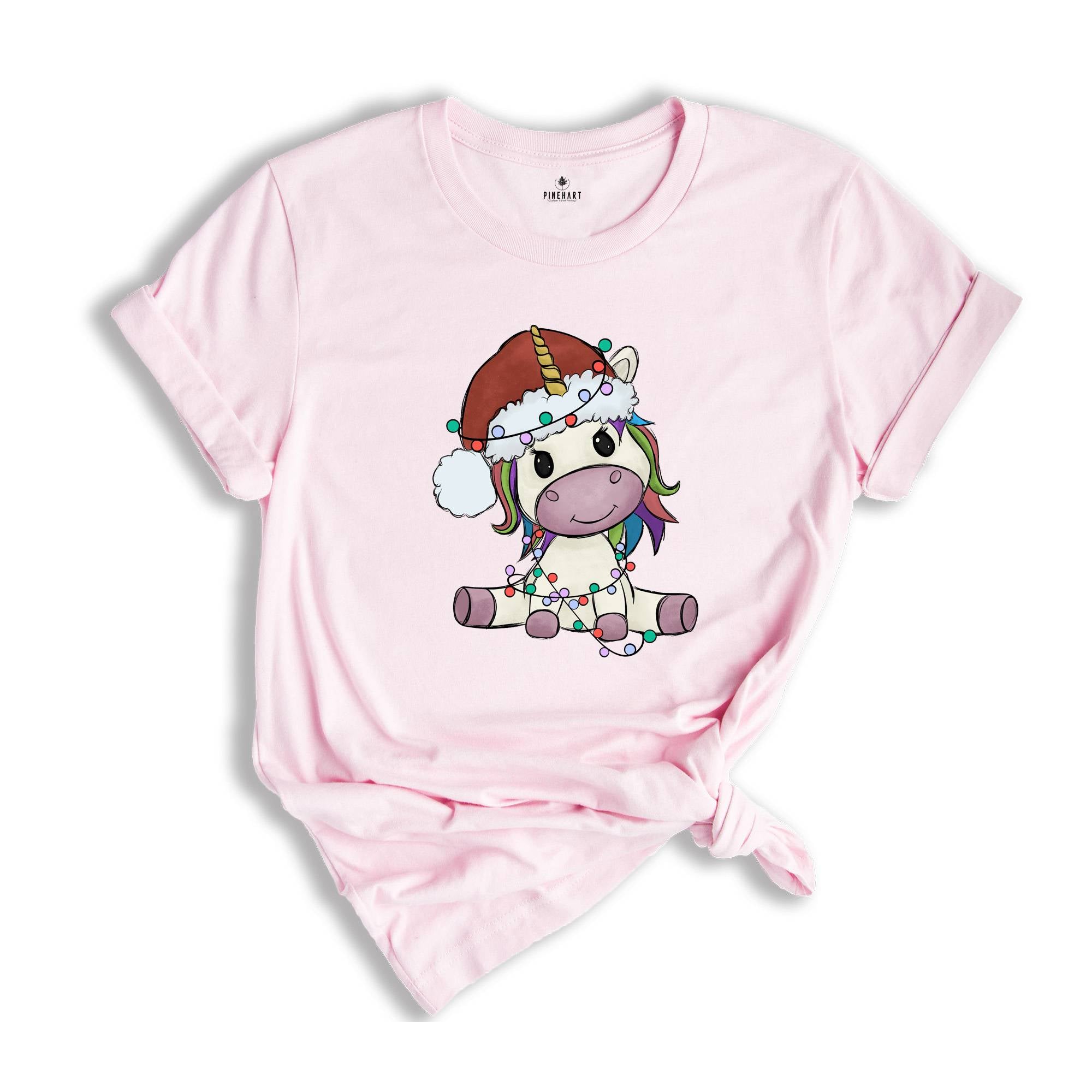 Christmas Unicorn Shirt, Cute Unicorn Shirt, Christmas Family Tee, Birthday Gift, Kawaii Unicorn Shirt, Christmas Sweatshirt