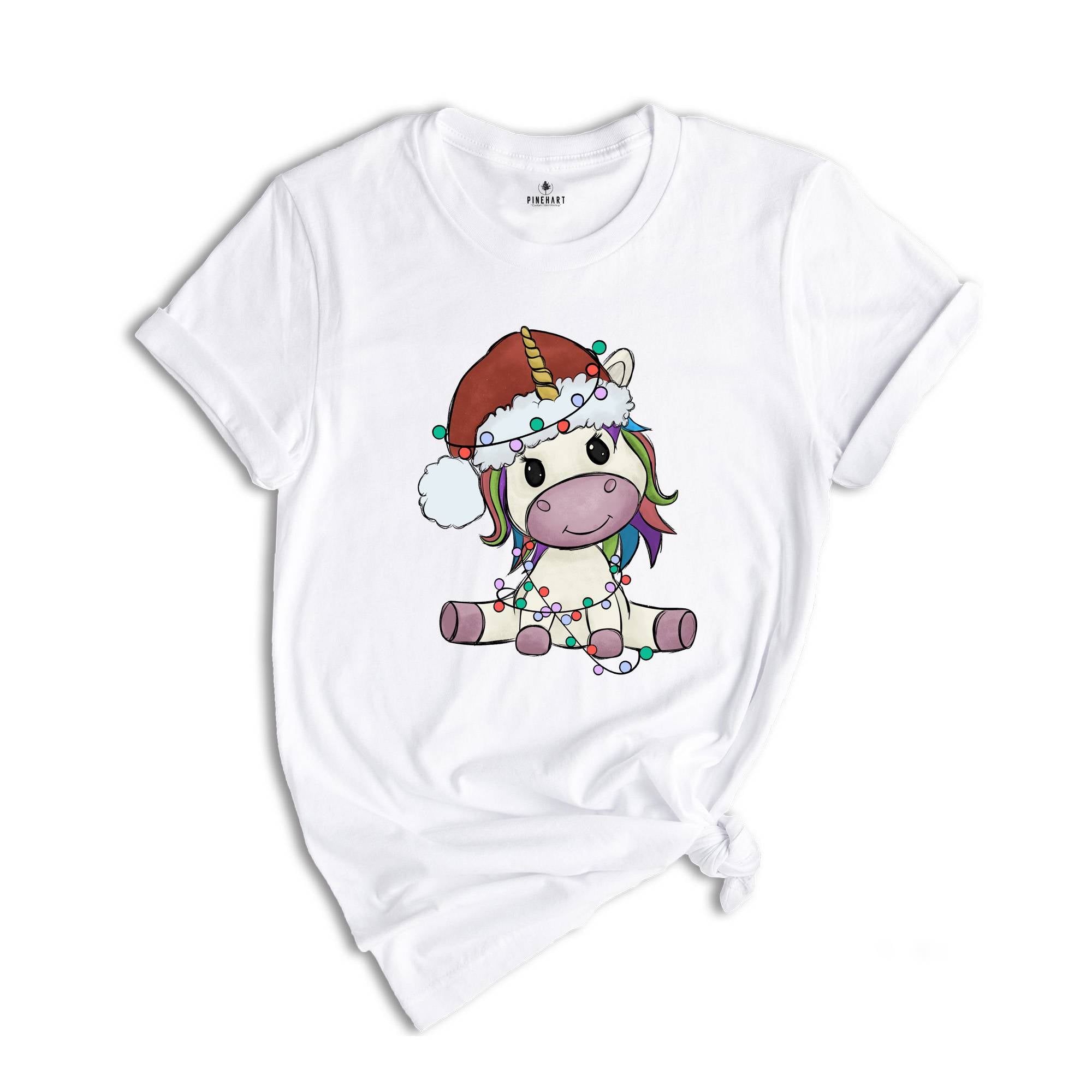 Christmas Unicorn Shirt, Cute Unicorn Shirt, Christmas Family Tee, Birthday Gift, Kawaii Unicorn Shirt, Christmas Sweatshirt