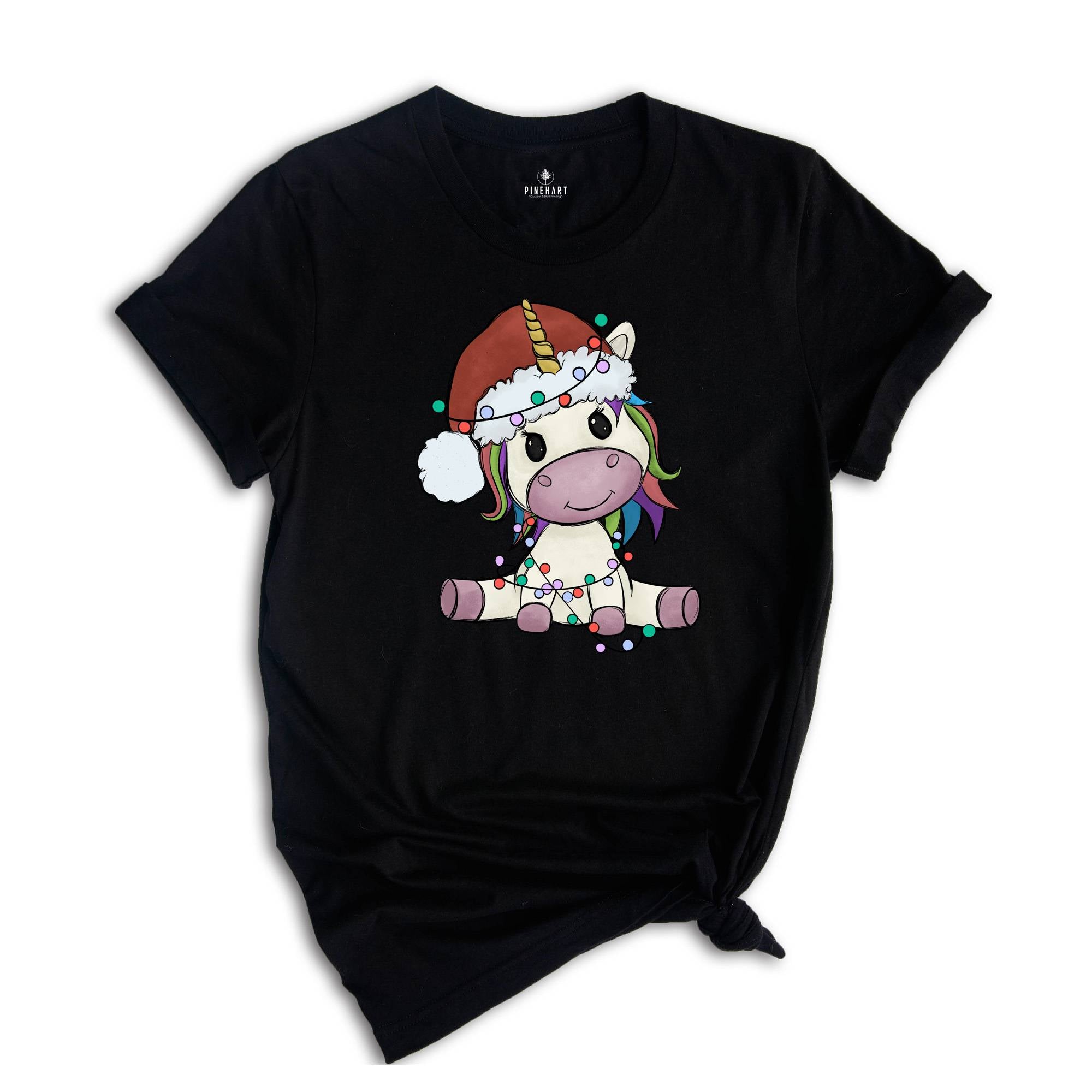 Christmas Unicorn Shirt, Cute Unicorn Shirt, Christmas Family Tee, Birthday Gift, Kawaii Unicorn Shirt, Christmas Sweatshirt