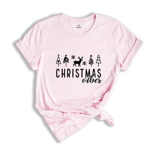 Christmas Vibes Shirt, Cute Christmas Tee, Holiday Season Shirt, Christmas Party Tee, Christmas Reunion, Christmas Sweatshirt