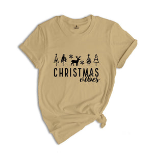 Christmas Vibes Shirt, Cute Christmas Tee, Holiday Season Shirt, Christmas Party Tee, Christmas Reunion, Christmas Sweatshirt