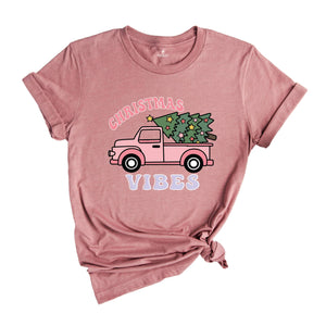 Christmas Vibes Shirt, Christmas Graphic Tee, Family Christmas Gift, Holiday Shirt, Cute Christmas Shirt, Family Reunion Shirt