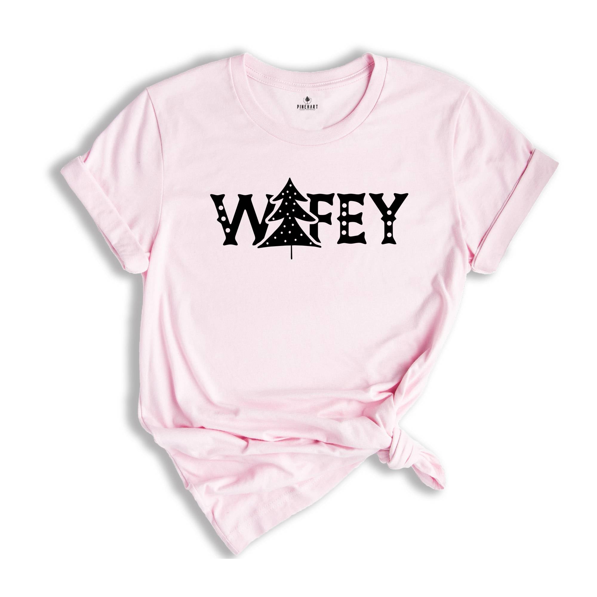 Christmas Wifey Shirt, Wifey T-Shirt, Bride Shirt, New Mom Tee, Gift For Wife, Just Married Gift, Engagement Gift